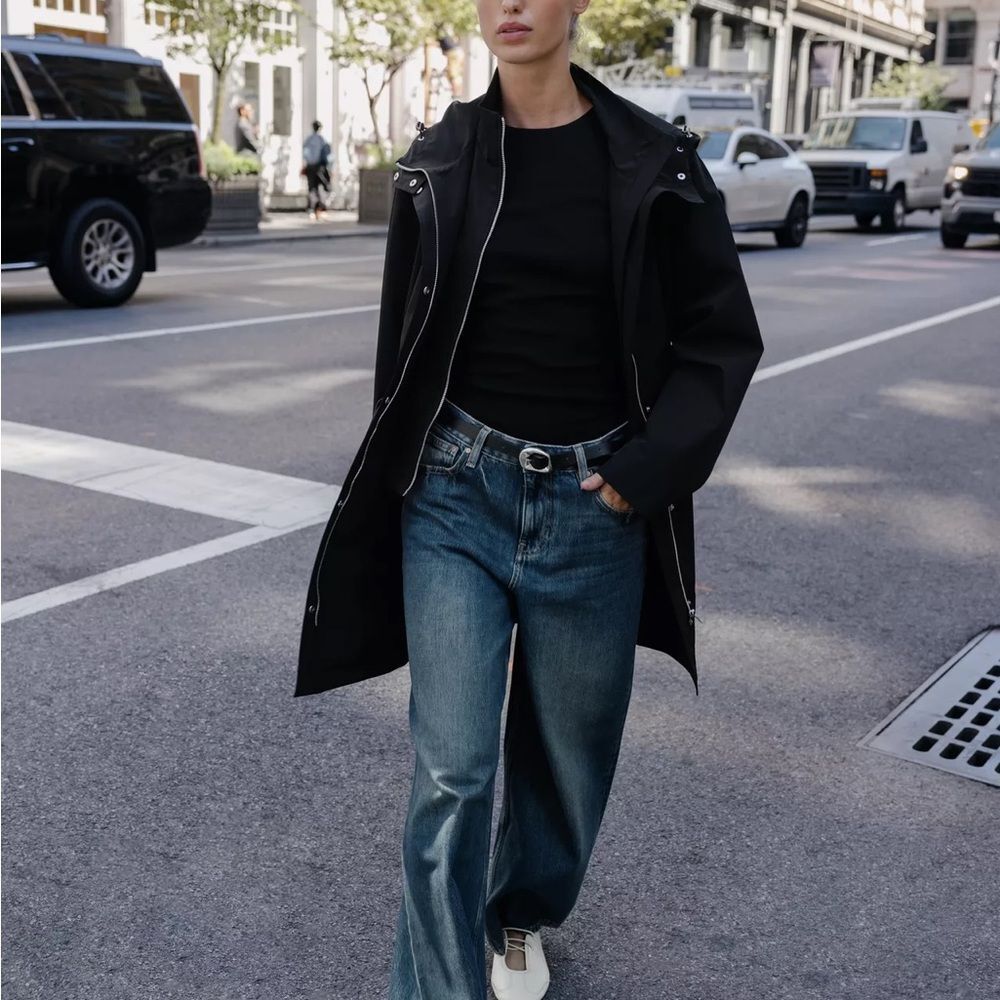 ZARA ADJUSTABLE WAIST HOODED PARKA - Picture 10 of 14